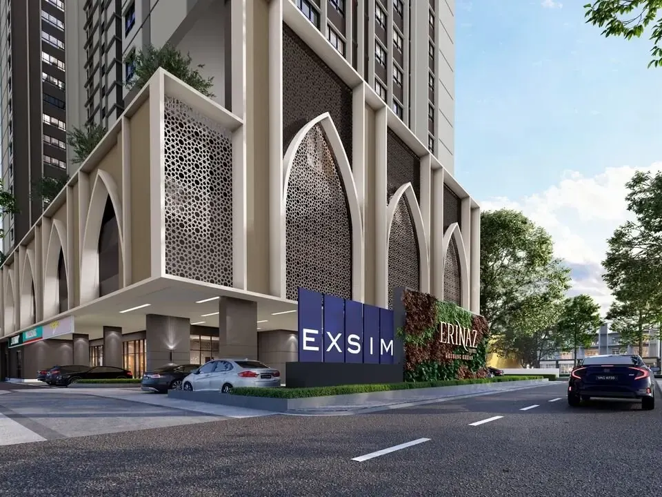 Artist's impression of Erinaz Suites, Kubang Kerian