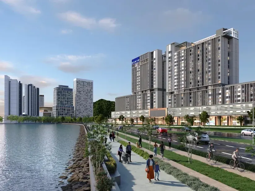 Artist's impression of Keeperz Suites, Gelugor Waterfront
