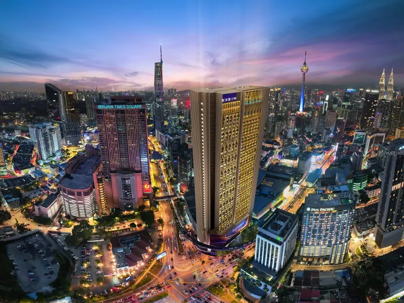 Artist's impression of Phoeniz Suites, KLCC