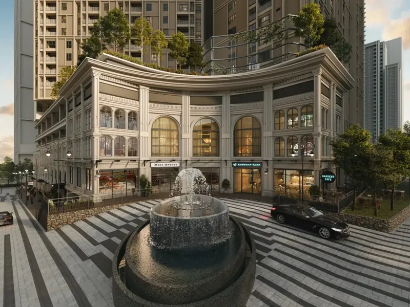Artist's impression of The Aldenz, Central Park Damansara