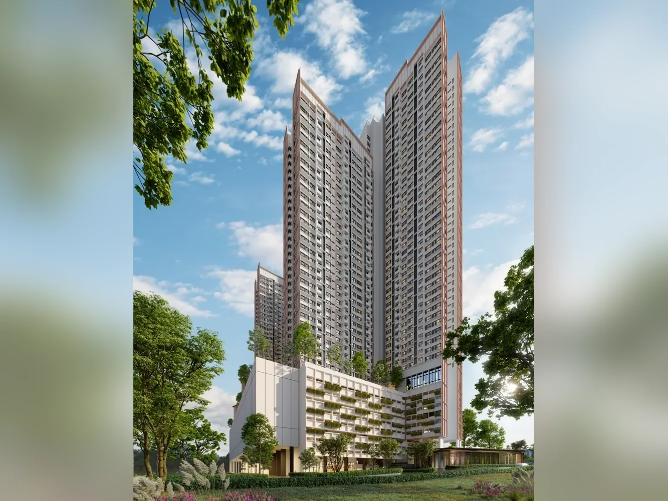 Artist's impression of The Queenswoodz, Bukit Jalil